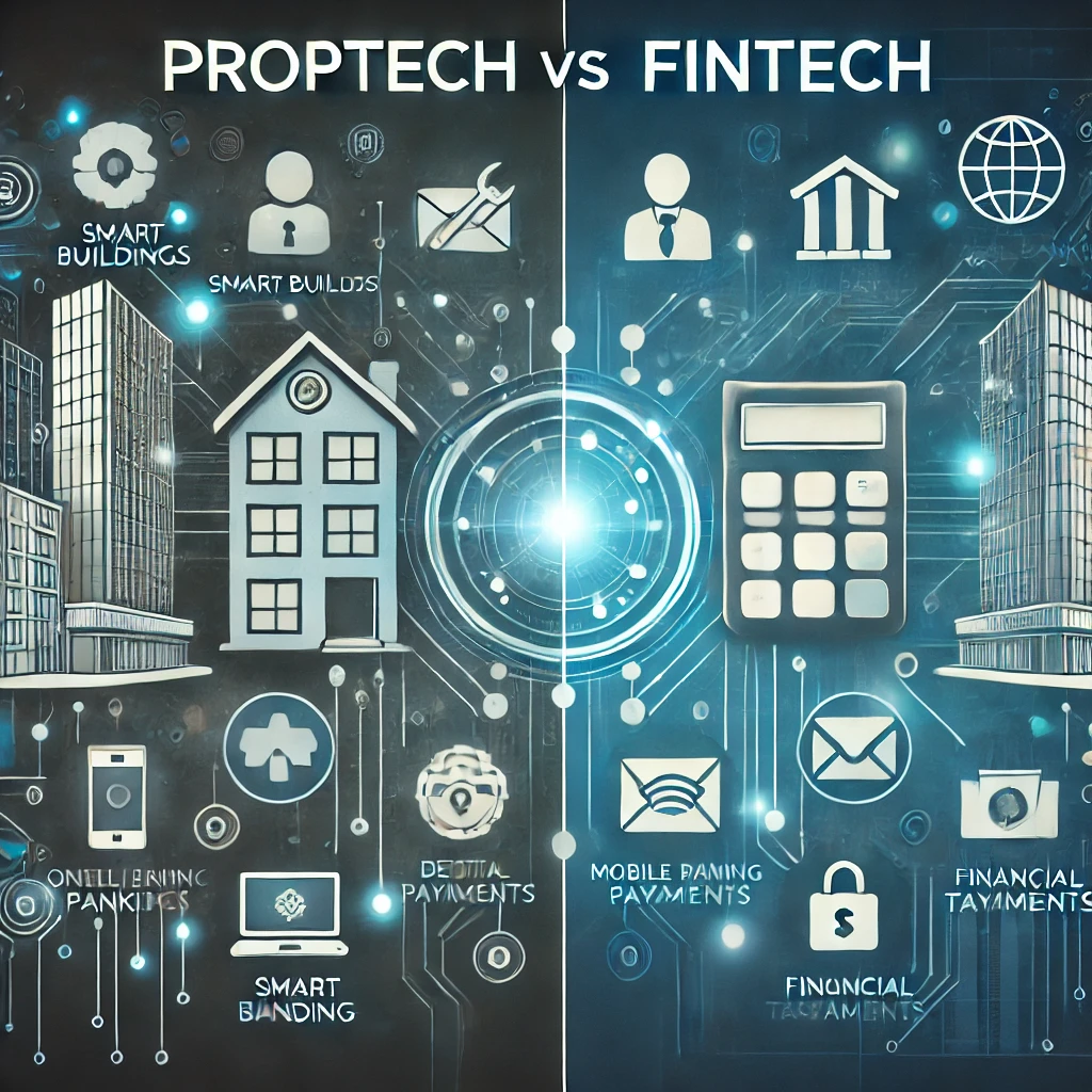ما الفرق بين البروبتك والتكنولوجيا المالية: مقارنة بين Proptech & fintech